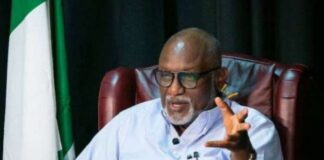 Ondo PDP invites EFCC to investigate Governor Akeredolu on ‘Illegal Savings of N4.3 billion’ Akeredolu