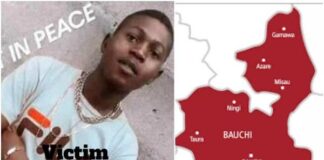 Ishaku Kills Friend Zeloti During Quarrel Over Girlfriend’s ‘Ownership’ Ishaku