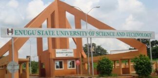 ESUT Post-UTME / DE 2020: Cut-off Point, Qualifications And Information On Registration ESUT Post-UTME