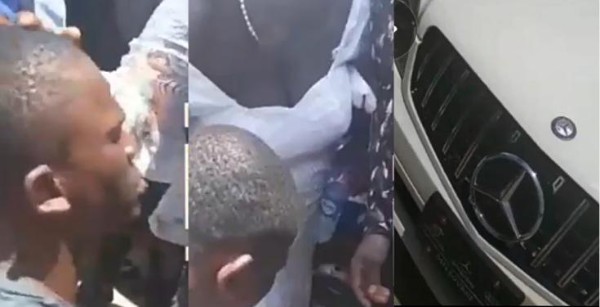 Man Run Mad After Buying Benz (Watch Video)