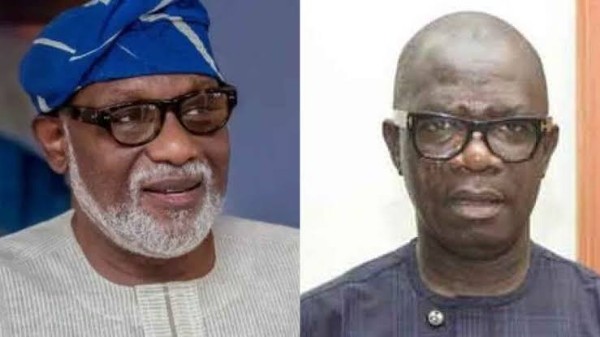 Governor Akeredolu, My Deputy Betray Me Despite Paying Him N13m Monthly.