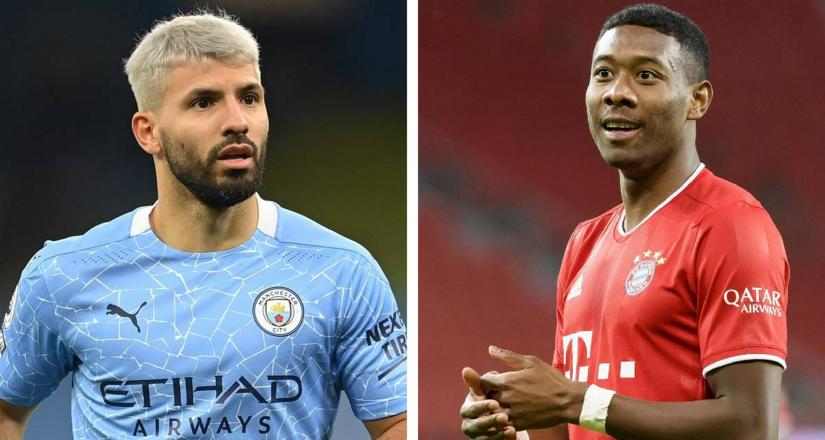 Barcelona Wants Sergio Aguero And David Alaba For Free - Cash-strapped