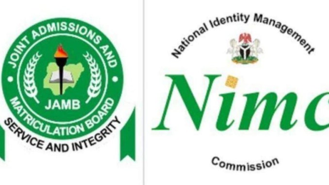 NIN is compulsory for JAMB UTME registration, FG confirms