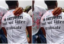 Nigerian Polytechnic Graduate Rejoices After Facing 16 Carry-overs (See Photos) Nigerian Polytechnic graduate rejoices after facing 16 carry-overs