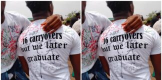 Nigerian Polytechnic Graduate Rejoices After Facing 16 Carry-overs (See Photos) Nigerian Polytechnic graduate rejoices after facing 16 carry-overs
