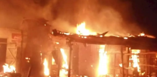 Market Catches Fire In Yobe Market Catches Fire In Yobe