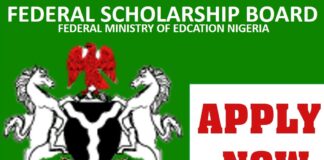 Federal Government Scholarship 2021 And Application Form Federal Government Scholarship 2021