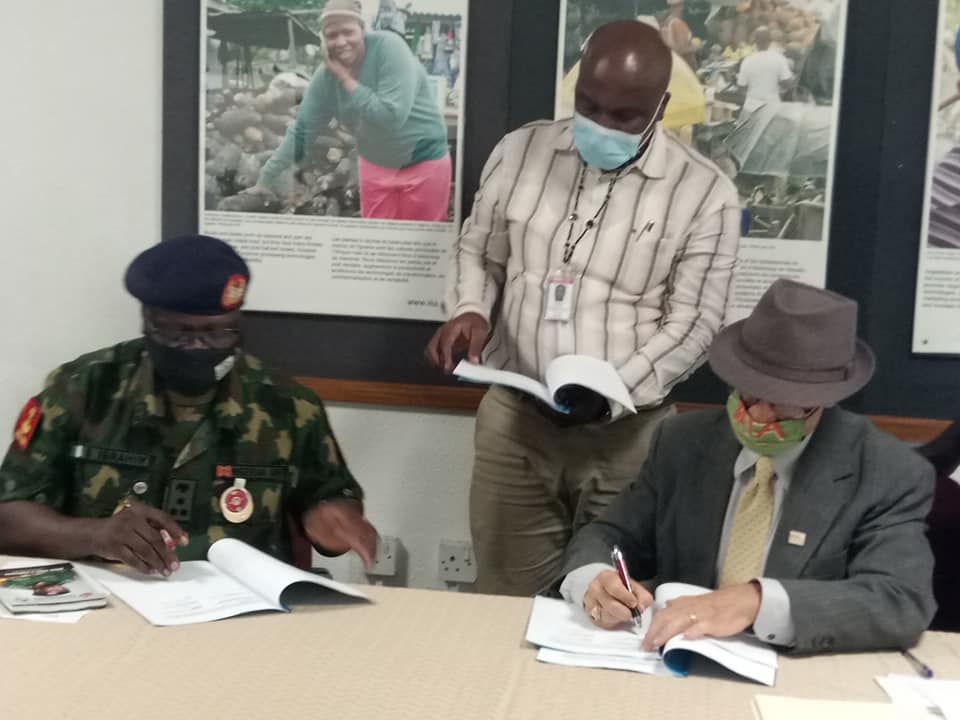 NYSC Signs MoU with IITA to Boost Agricultural Productivity
